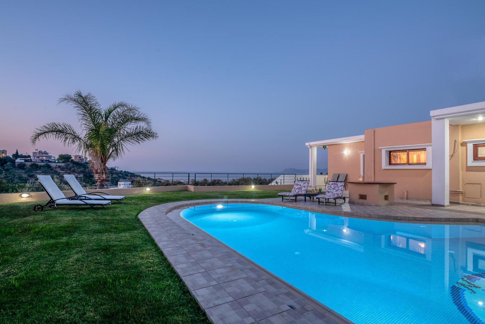 Nikola'S Villa Stalos Chania Exteriér fotografie
