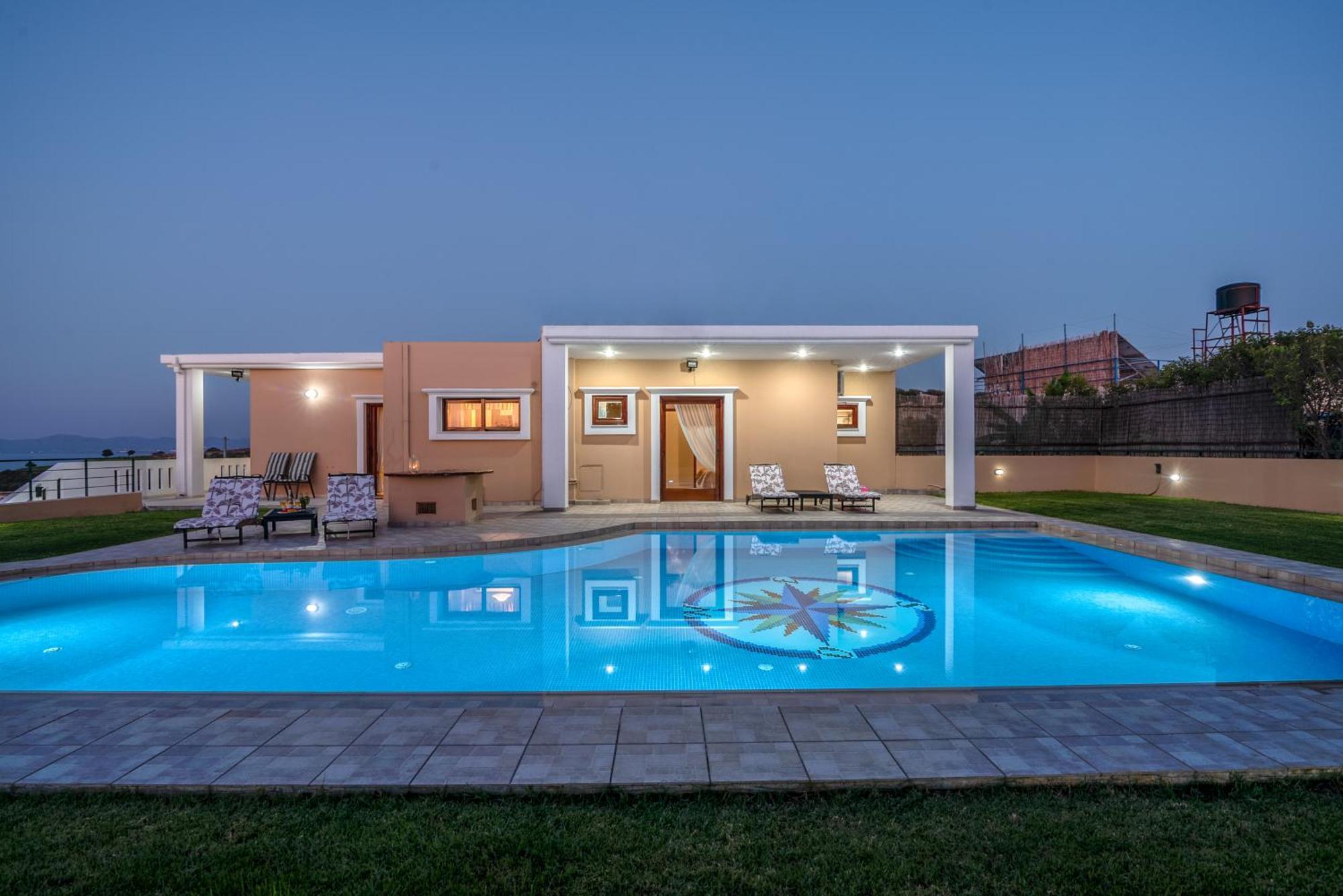 Nikola'S Villa Stalos Chania Exteriér fotografie